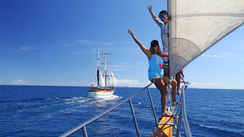 Discover the real Fiji and sail to the paradise island of Tivua on a magical day cruise brought to you by Captain Cook Cruises!